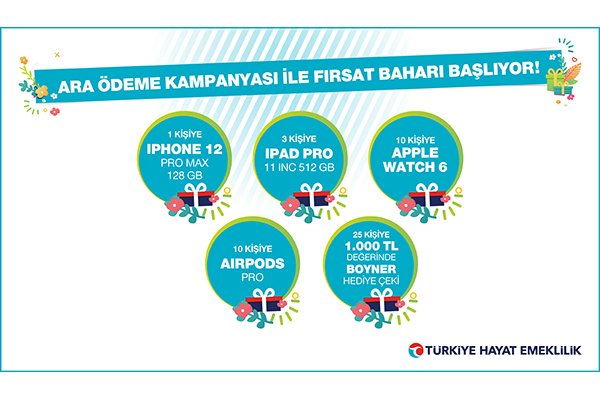 Türkiye Hayat Emeklilik'ten ara ödeme kampanyası