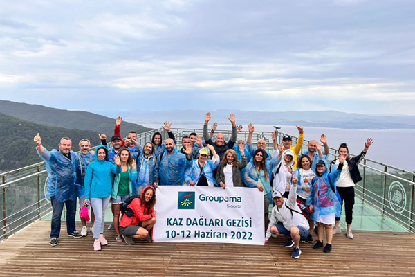Groupama'dan şampiyon acentelerine Kaz Dağları seyahati