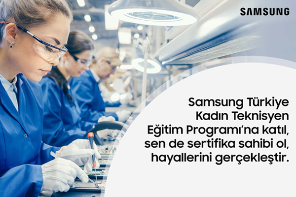 Samsung’dan “Kadın Teknisyen Eğitim Programı”