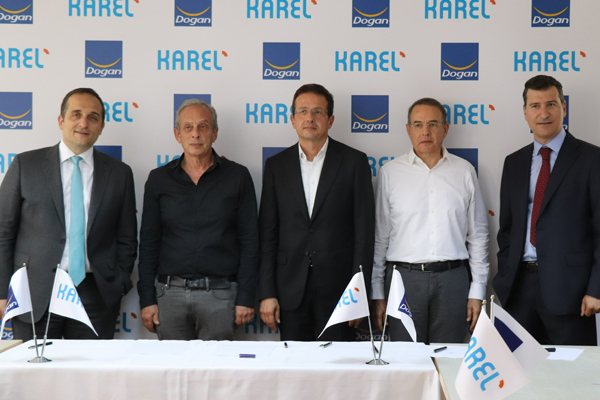 Doğan Holding ve Karel ortaklığı için imzalar atıldı