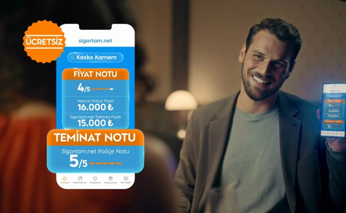 Sigortam.net "Kasko Karnem" yeni poliçeyi karşılaştırıyor