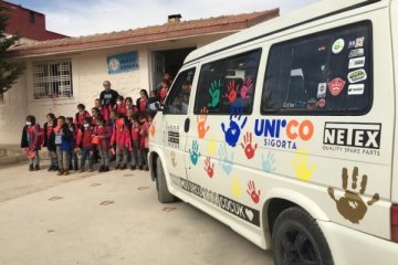 UNICO Sigorta'dan köy okullarına yardım