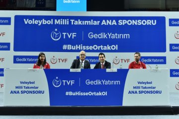 Gedik Yatırım, Voleybol Milli Takımları ana sponsoru oldu