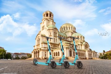 BinBin 1000 scooter’la Bulgaristan’da